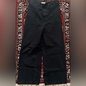 Jesse Kamm Sailor Pant in Black canvas - size 0